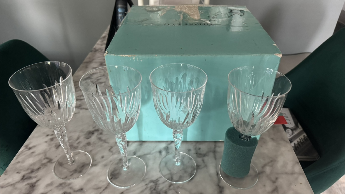 Tiffany & Co. Crystal Wine Glasses - photo 3