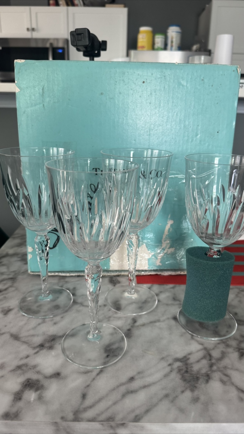 Tiffany & Co. Crystal Wine Glasses - photo 2