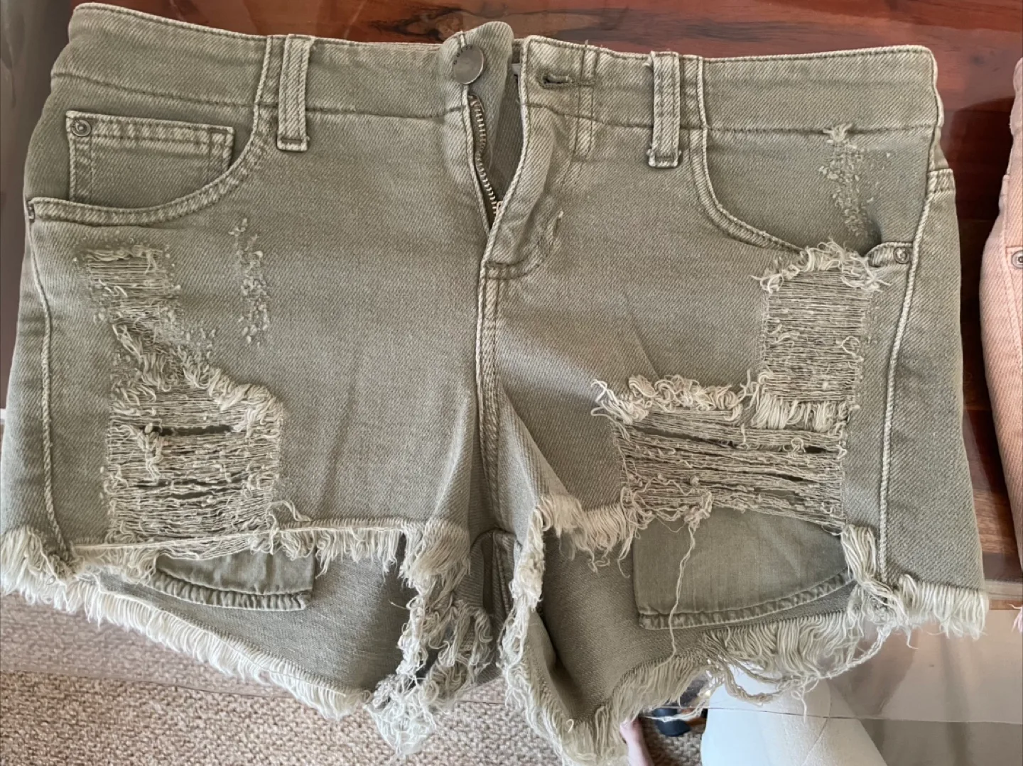 GUESS Distressed Shorts - Two Colours Available image indicator(3)