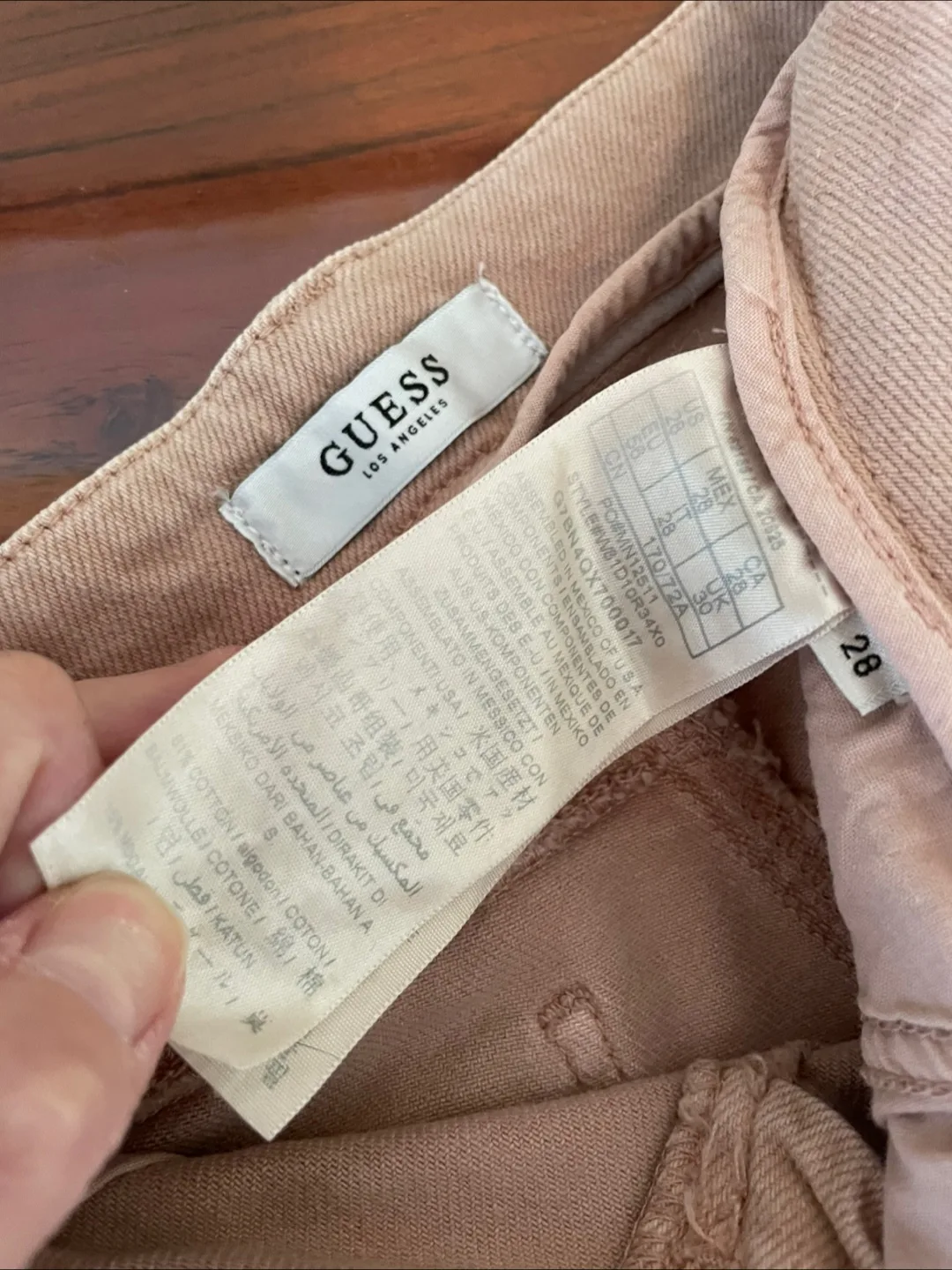 GUESS Distressed Shorts - Two Colours Available image indicator(4)