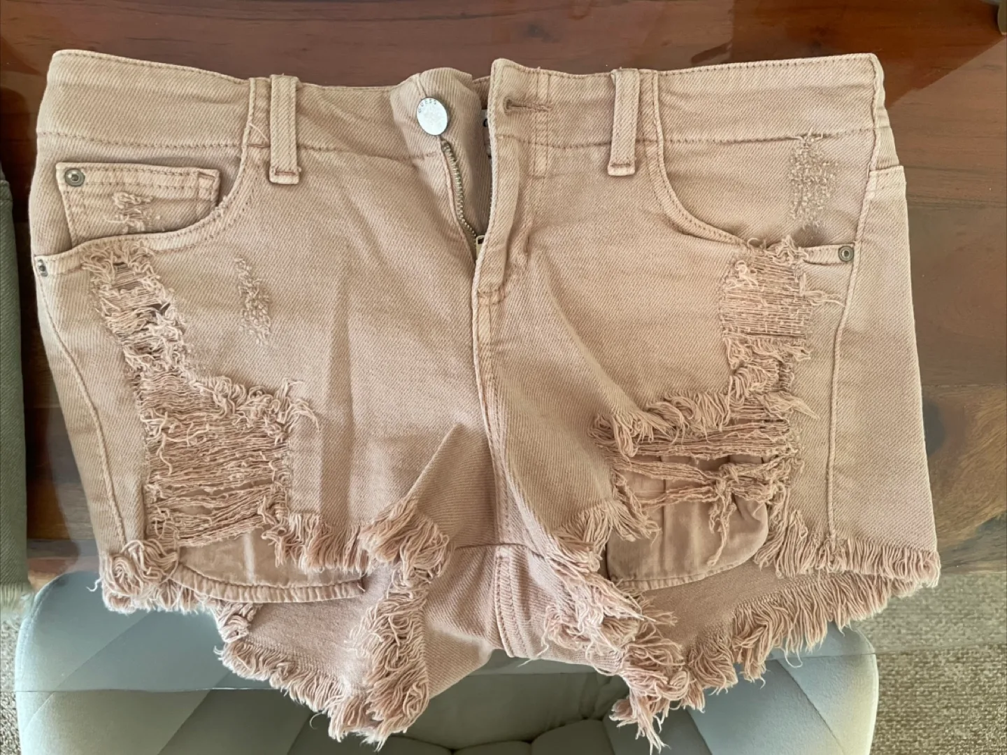 GUESS Distressed Shorts - Two Colours Available image indicator(2)