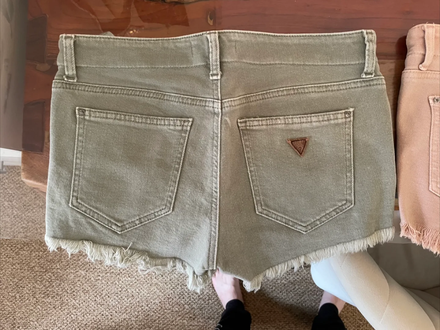 GUESS Distressed Shorts - Two Colours Available image indicator(8)