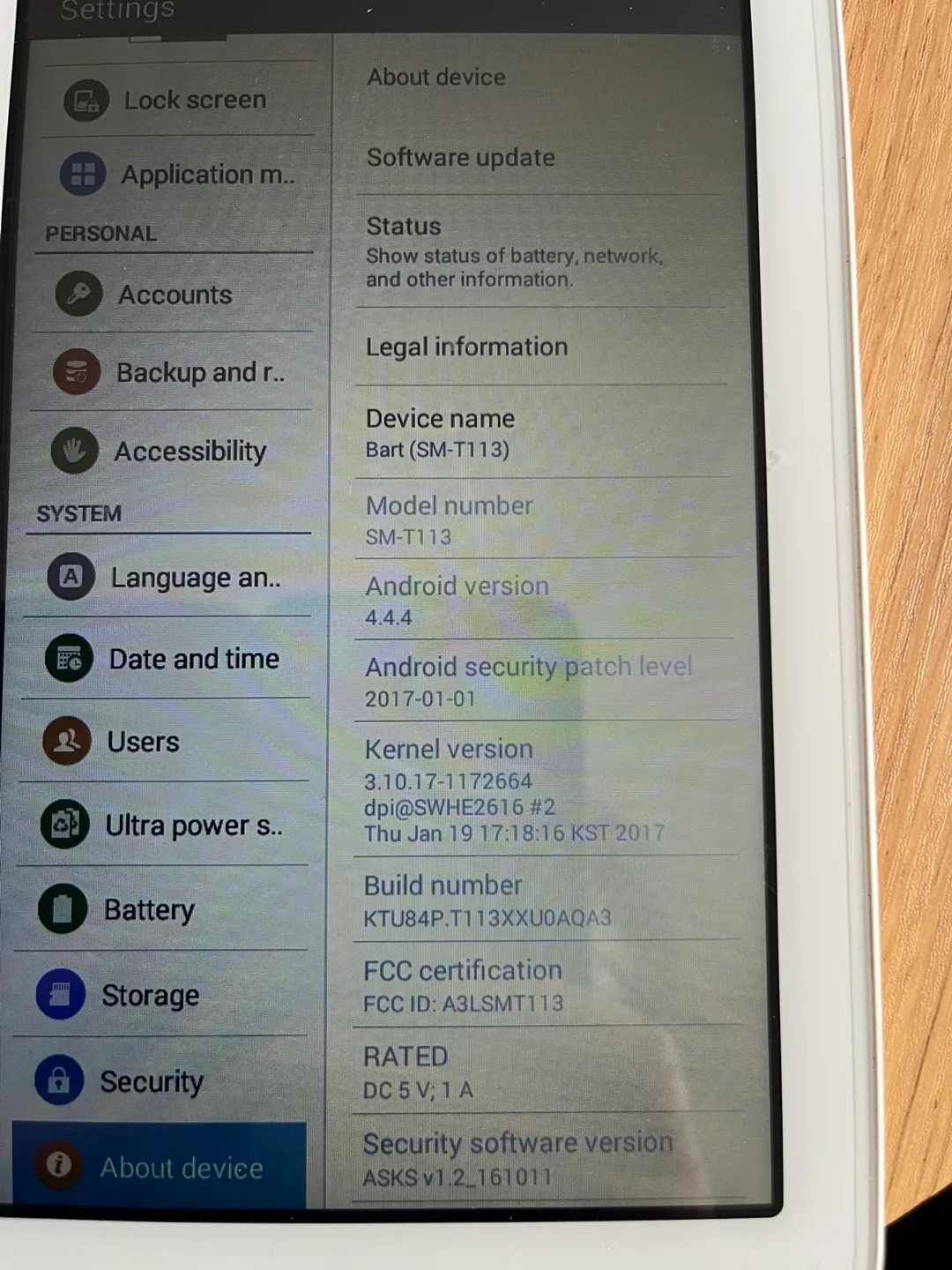 Samsung Galaxy Tab E Lite Tablet image indicator(3)