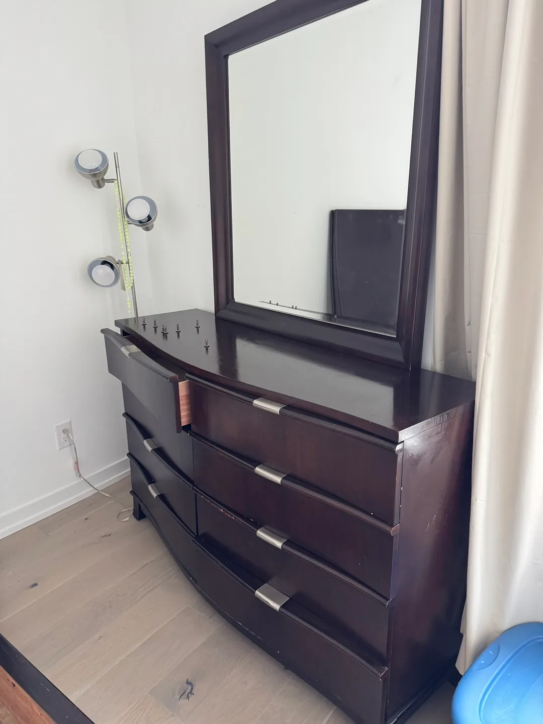 Dresser with Mirror ‼️I NEED IT GONE ASAP‼️ thumbnail