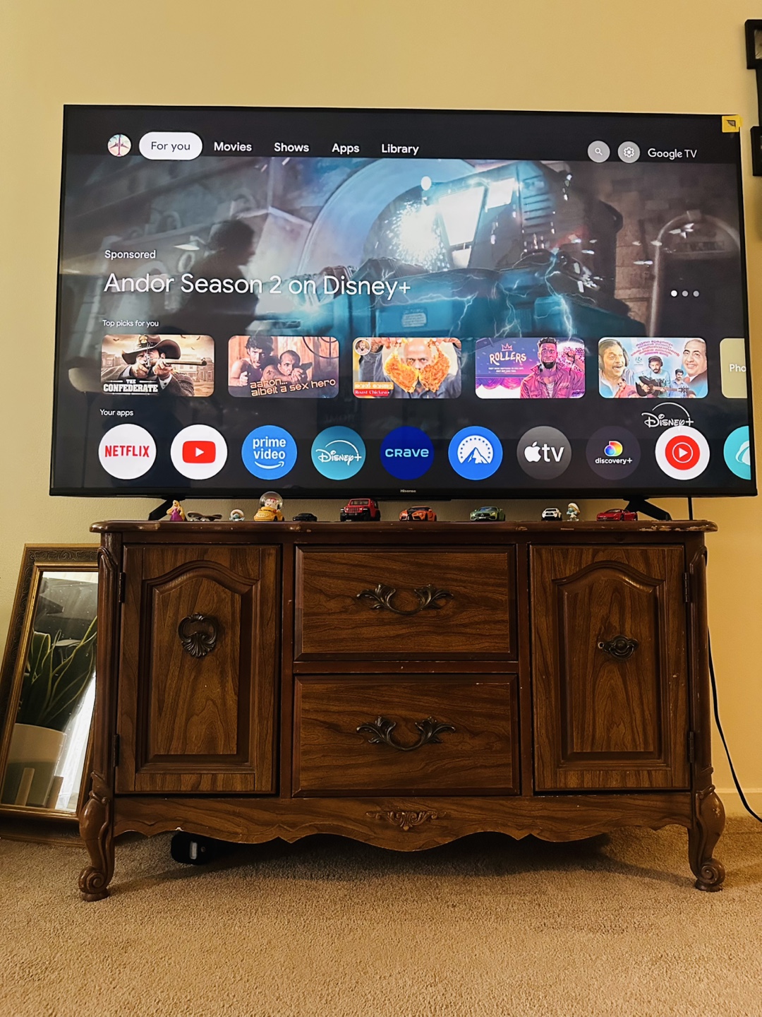 Wooden TV Cabinet