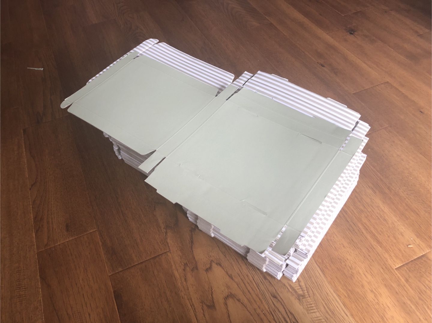 custom design Cardboard gift box for A5 notebook size - photo 2