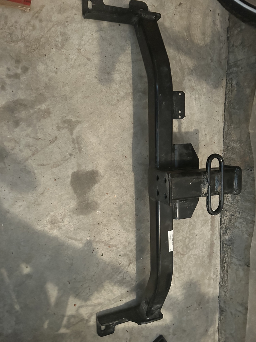 Black Hitch Receiver