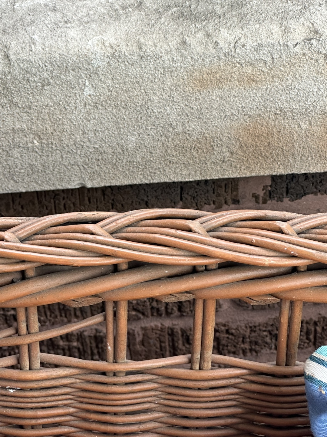 Vintage Wicker Patio Loveseat - photo 3