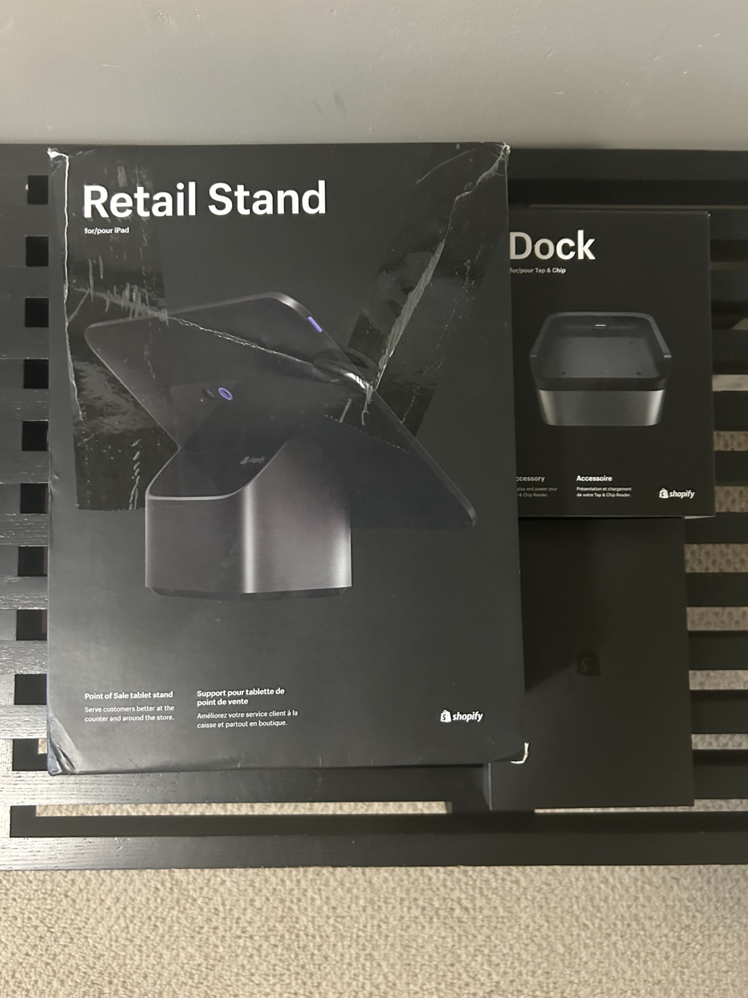 Shopify Retail Stand & Dock