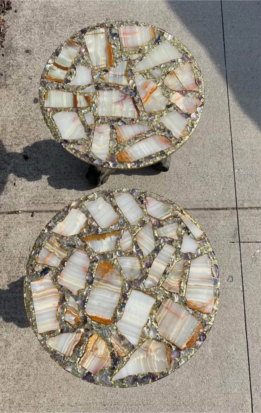 Arturo Pani Style Mosaic Top Tables - photo 4