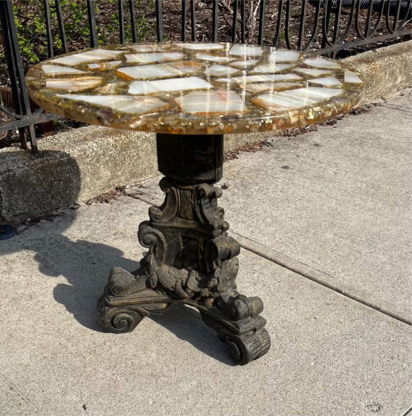 Arturo Pani Style Mosaic Top Tables - photo 3