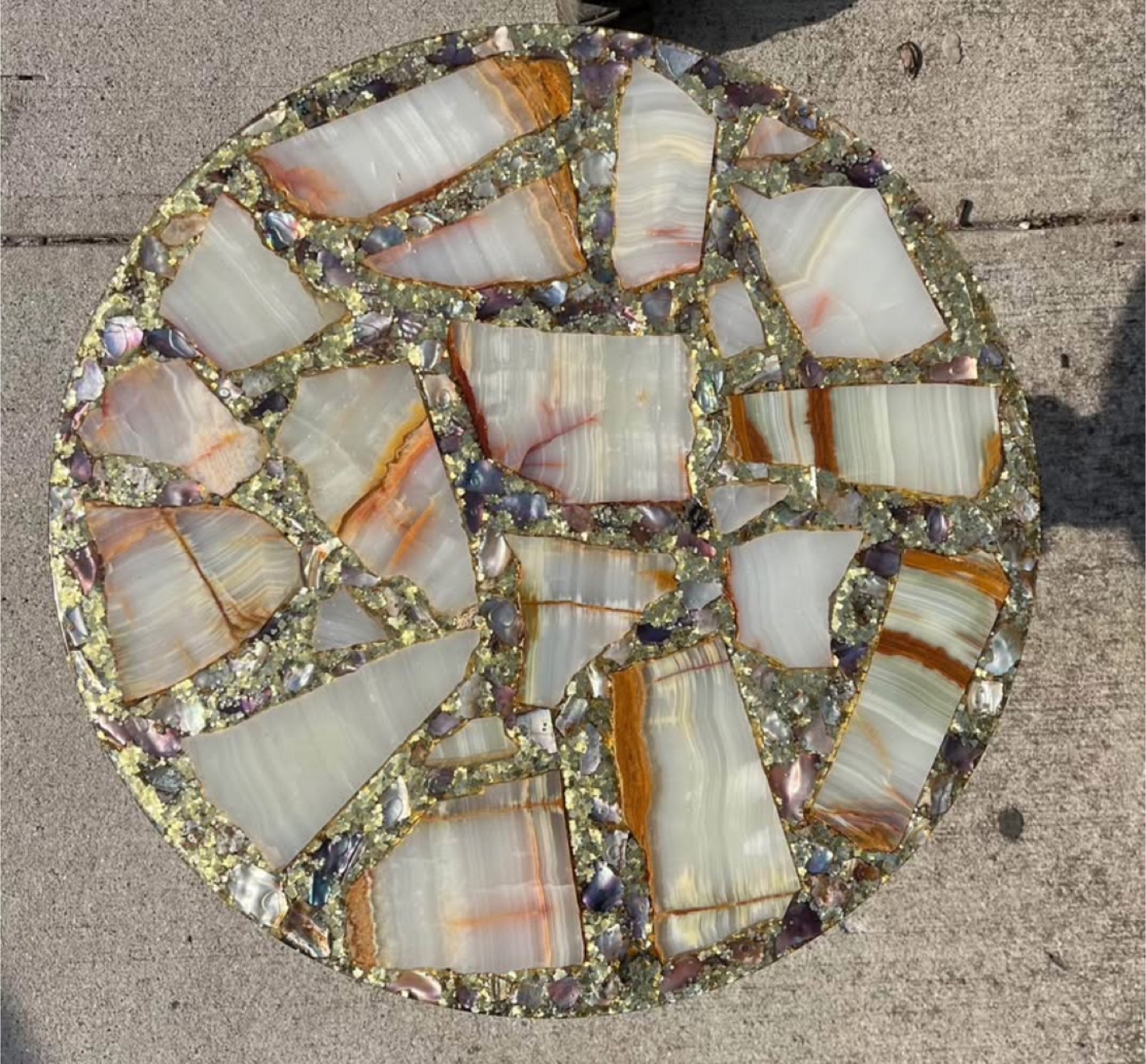 Arturo Pani Style Mosaic Top Tables - photo 5