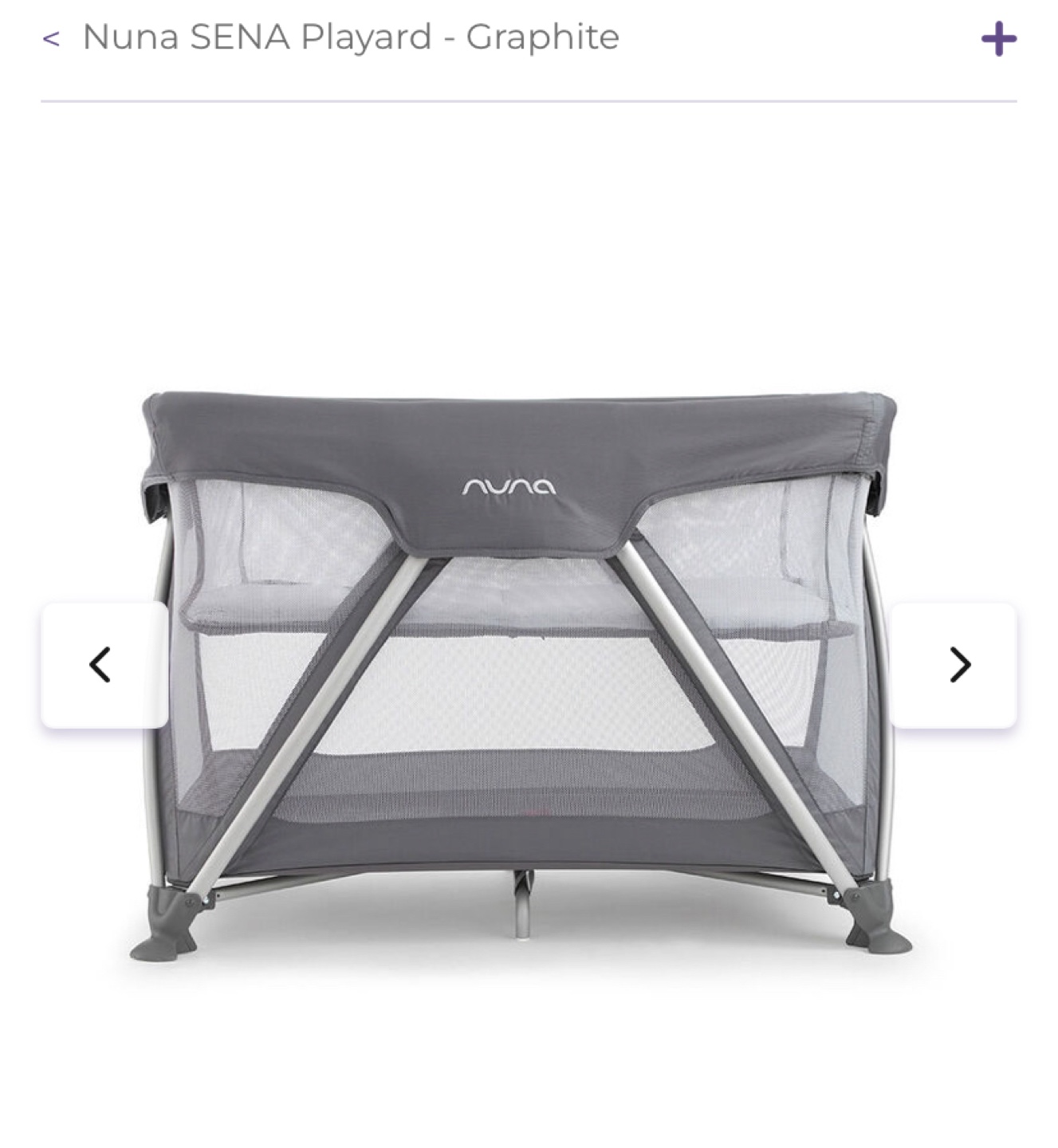 Nuna SENA Playard - Grey