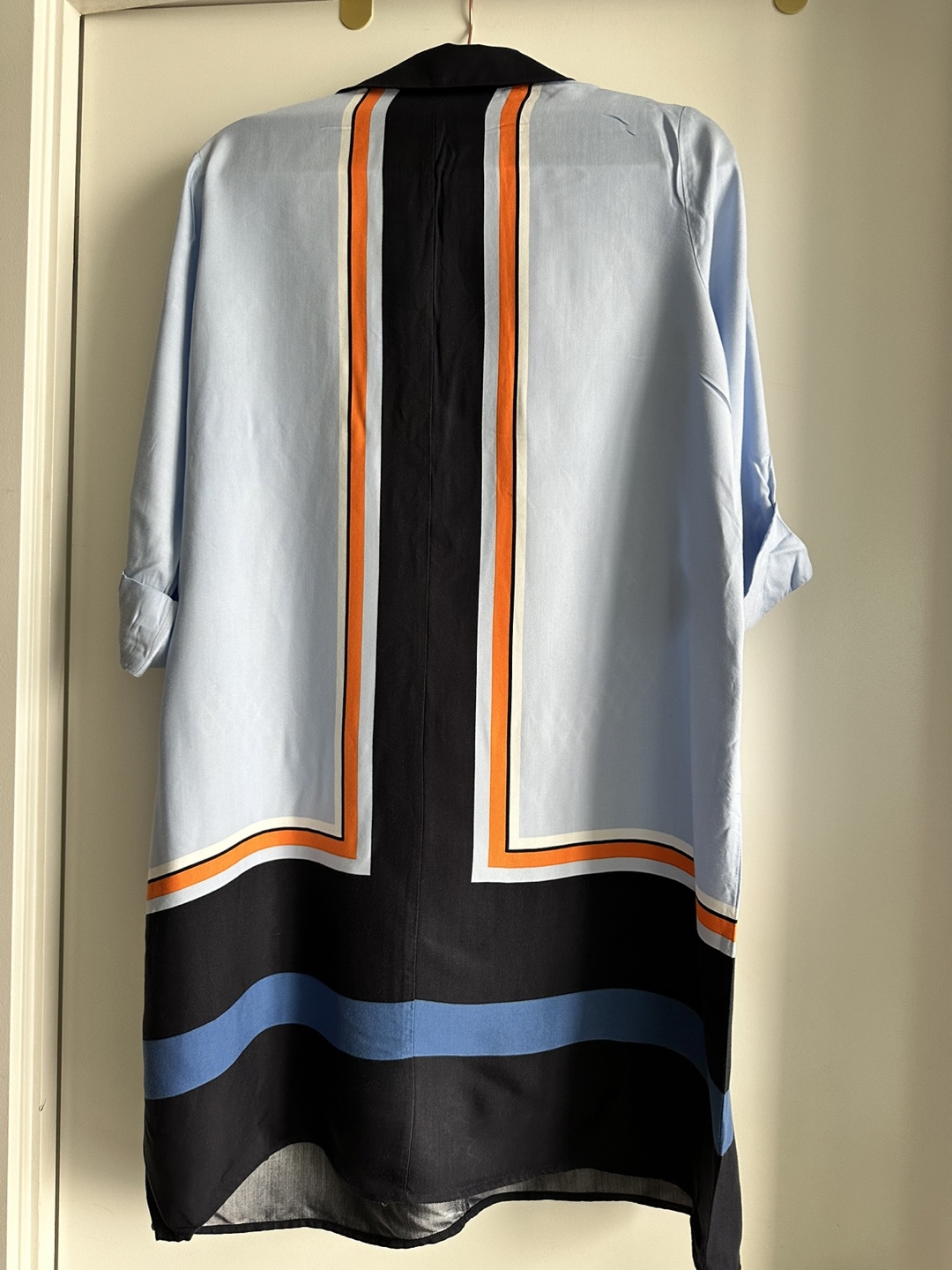 HOBBS London Colour Block Dress Shirt US 4 - photo 2