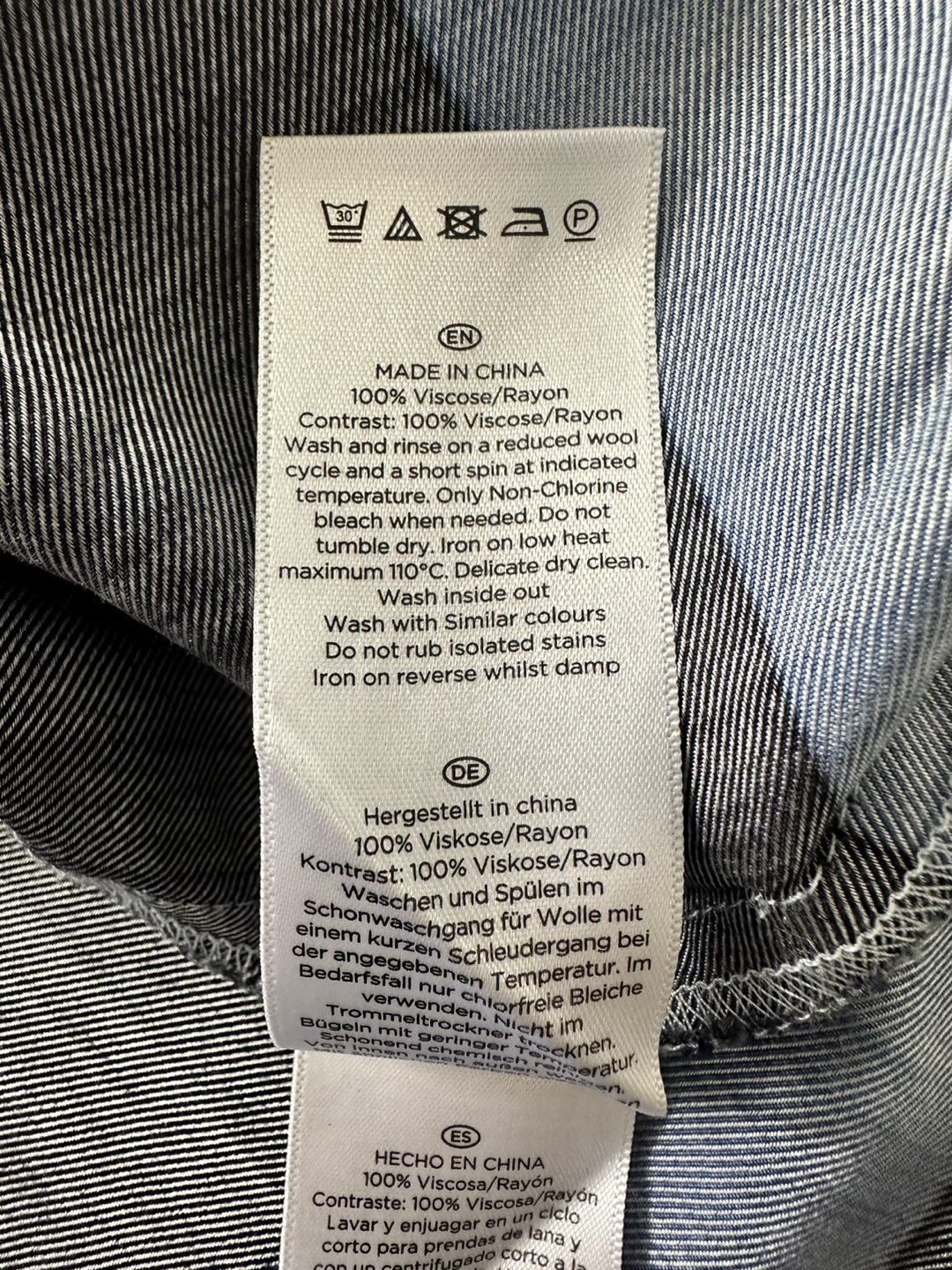 HOBBS London Colour Block Dress Shirt US 4 - photo 4