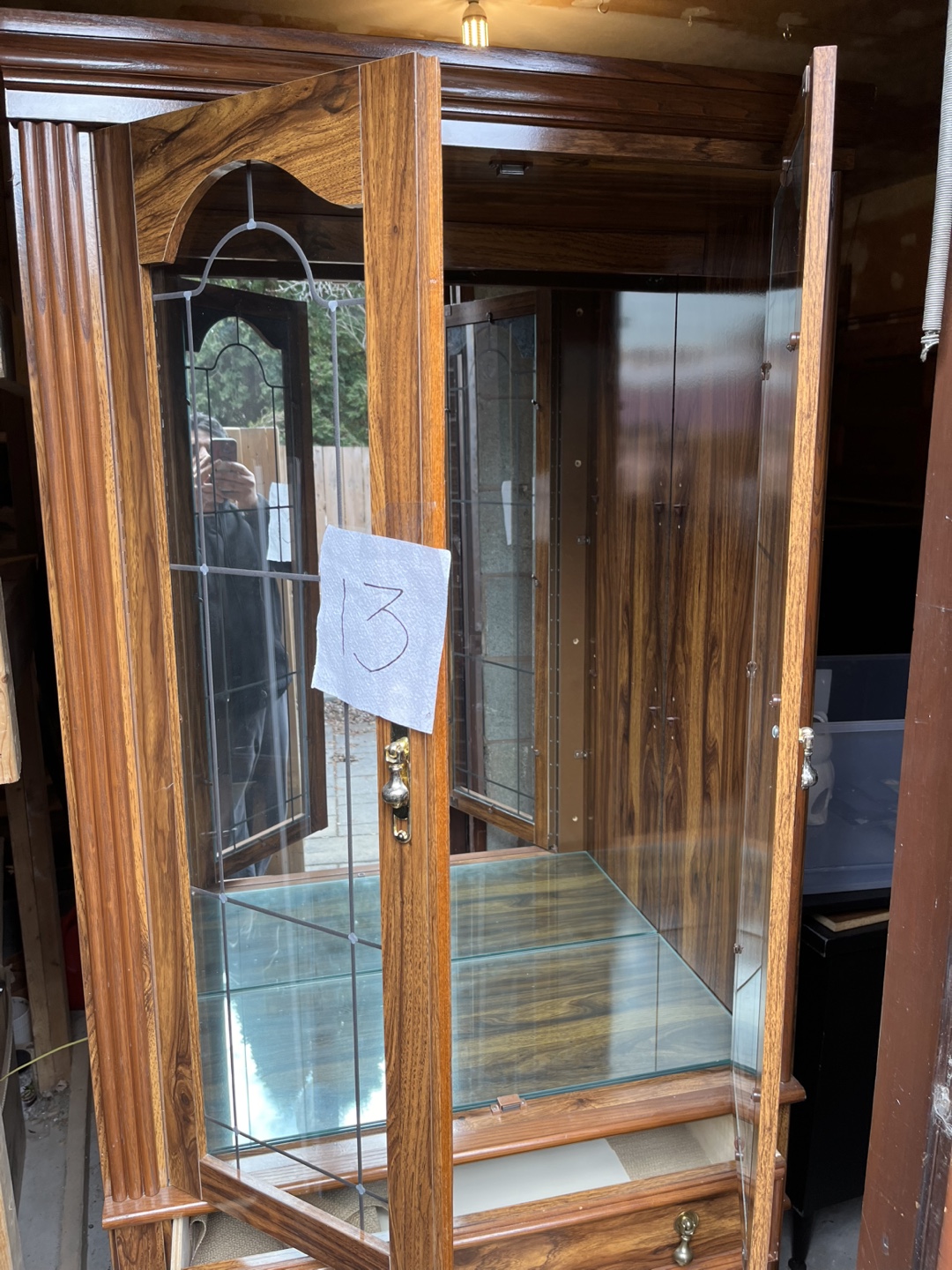 Wooden Display Cabinet - photo 2