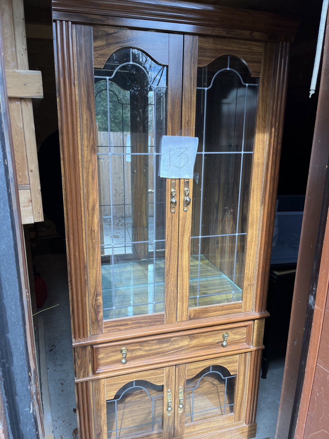 Wooden Display Cabinet - photo 4