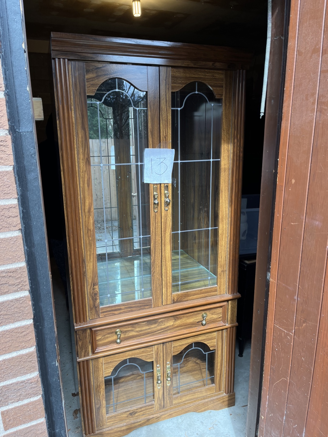 Wooden Display Cabinet