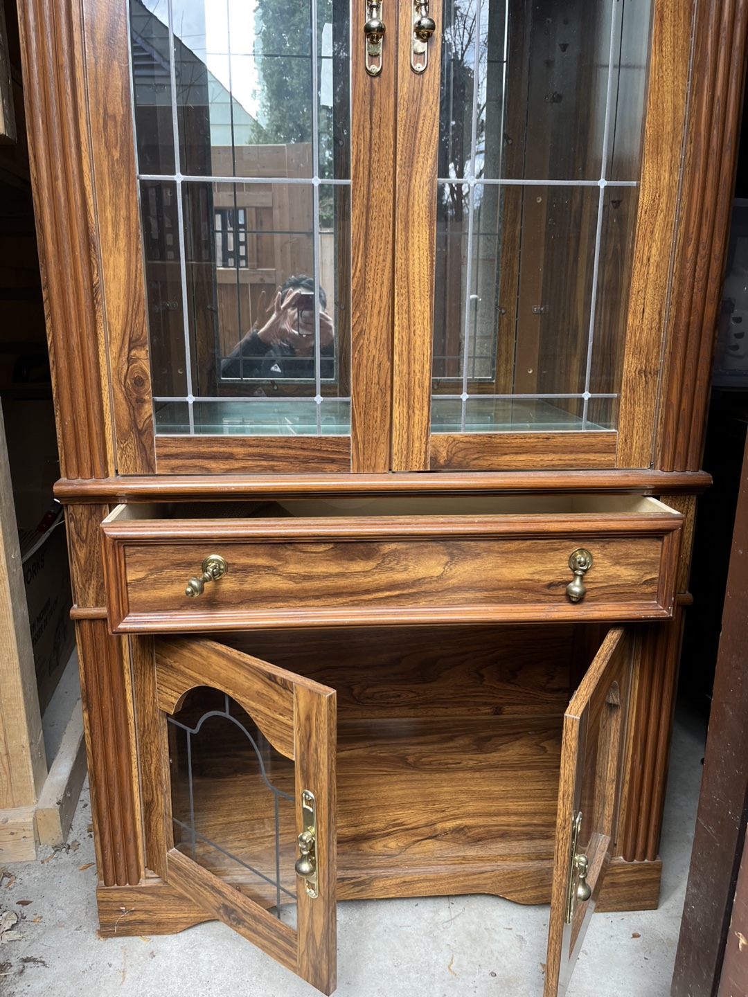 Wooden Display Cabinet - photo 3