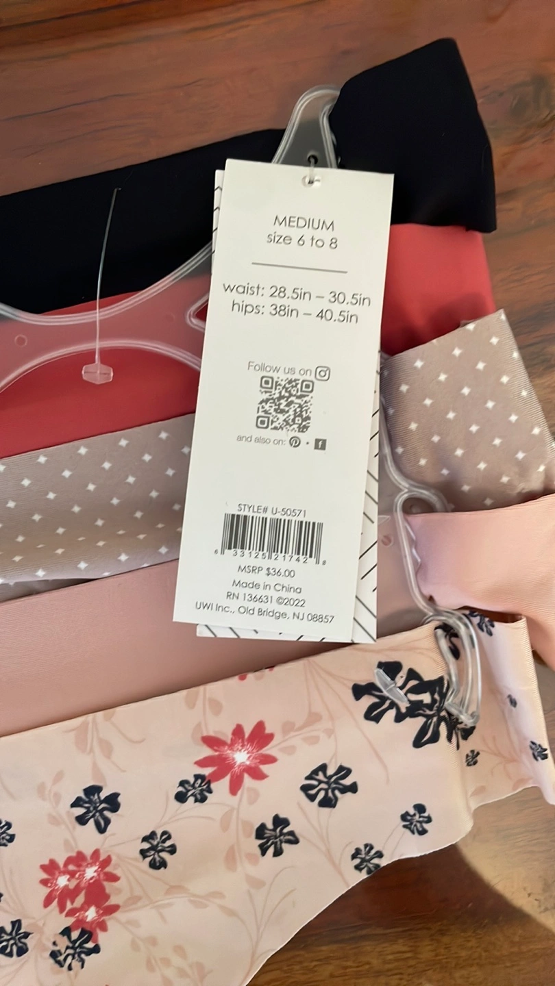 Underwhere New Underwhere? Basics 5-Pack Laser Thong Panties | Karrot