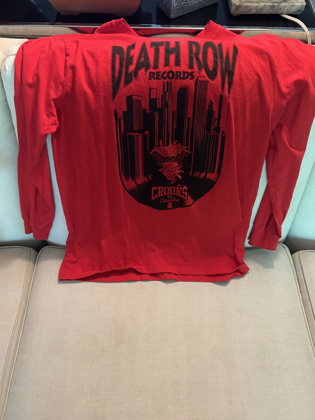 Death Row Records Long Sleeve Shirt