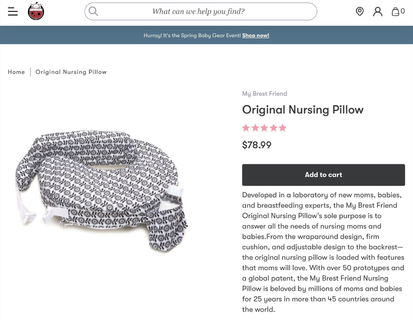 My Brest Friend Nursing Pillow - photo 4