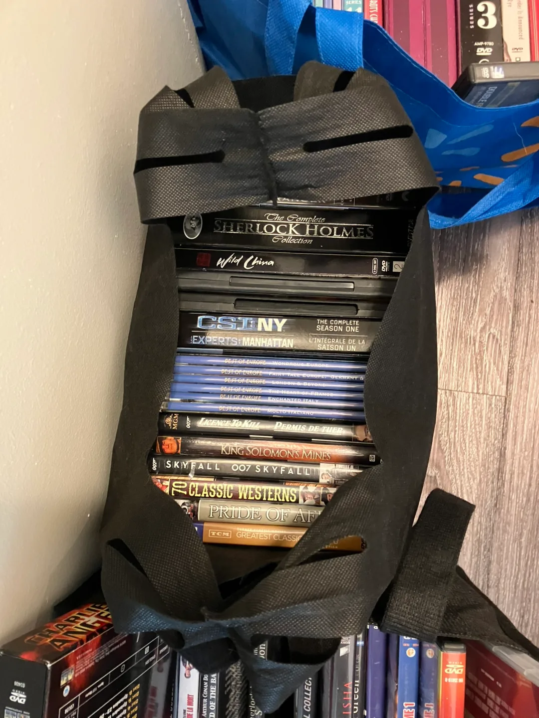 DVD Collection (400+) With Portable DVD Player image indicator(4)