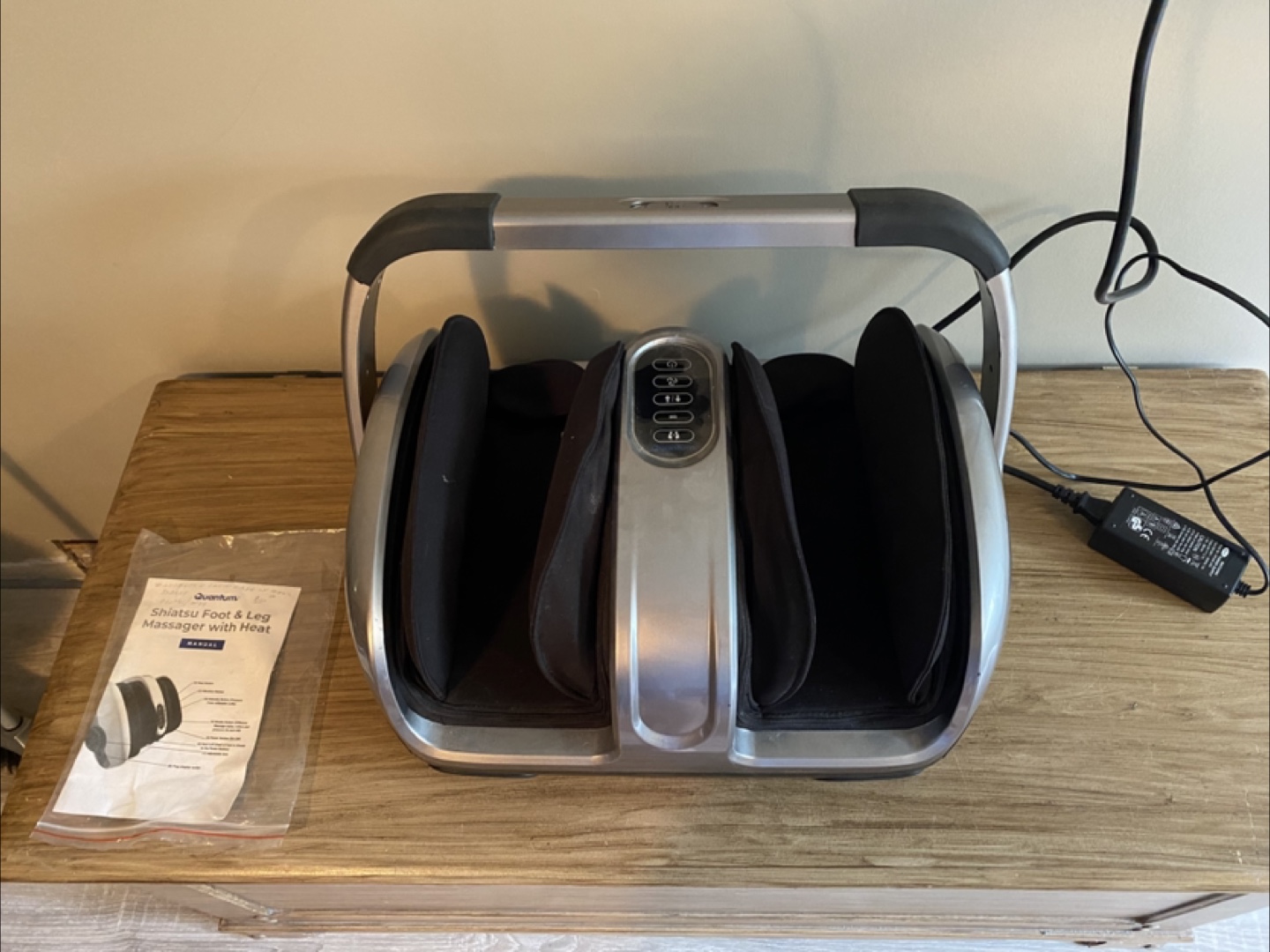 Quantum Shiatsu Foot & Leg Massager with Heat