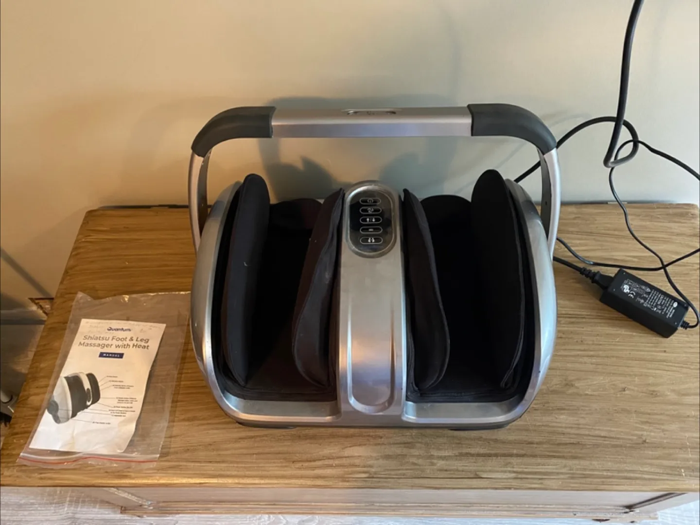 Quantum Shiatsu Foot & Leg Massager with Heat thumbnail