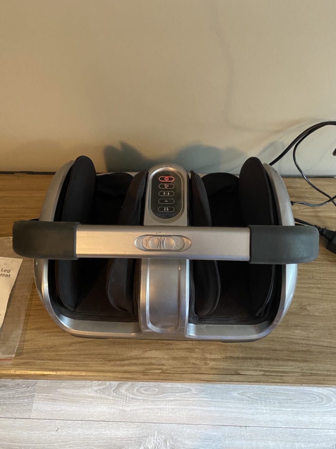 Quantum Shiatsu Foot & Leg Massager with Heat - photo 2