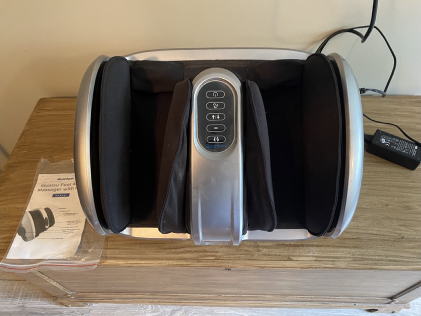 Quantum Shiatsu Foot & Leg Massager with Heat - photo 4