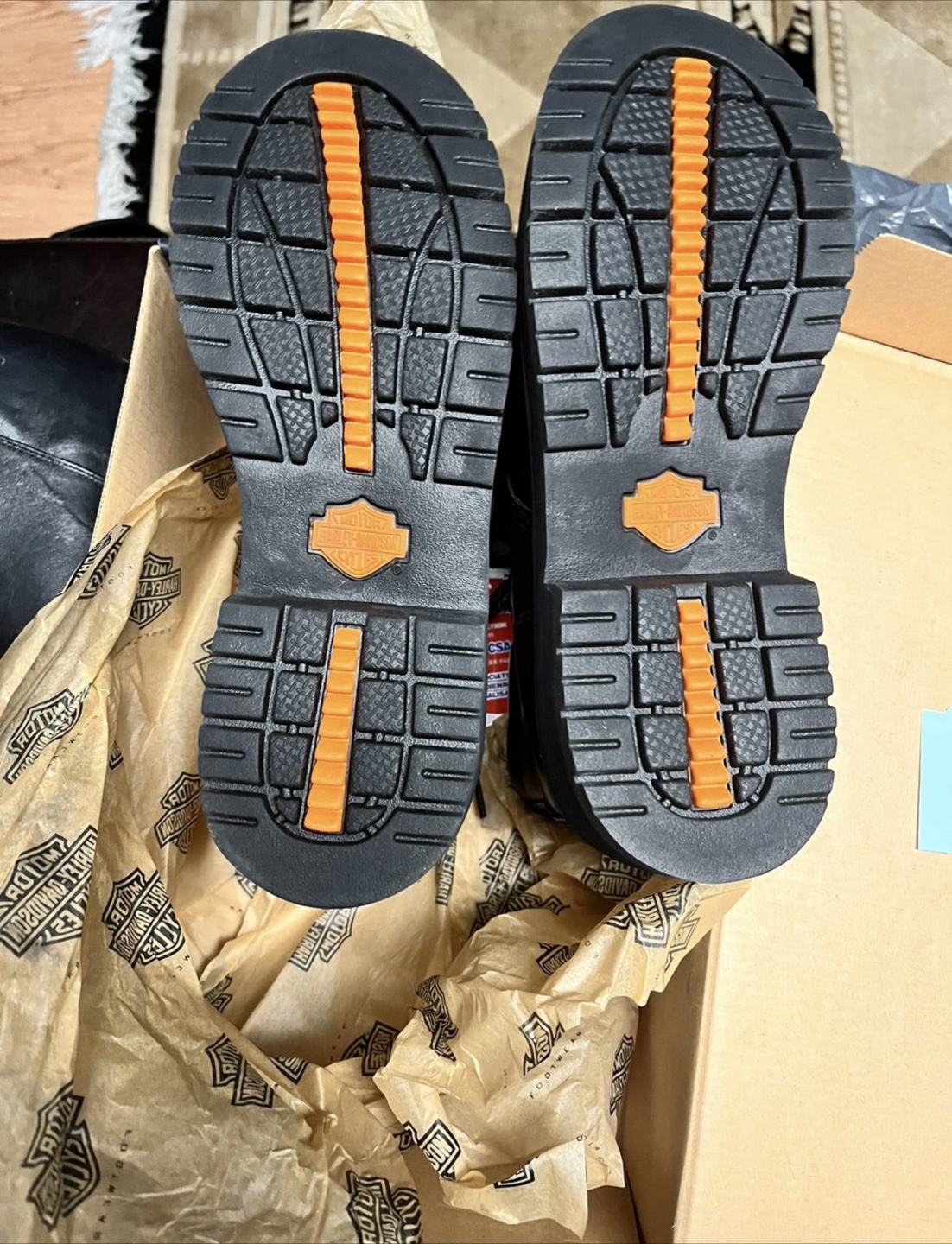 Harley Davidson Women’s Steel Toe Boots - 7.5 BNWT - photo 2