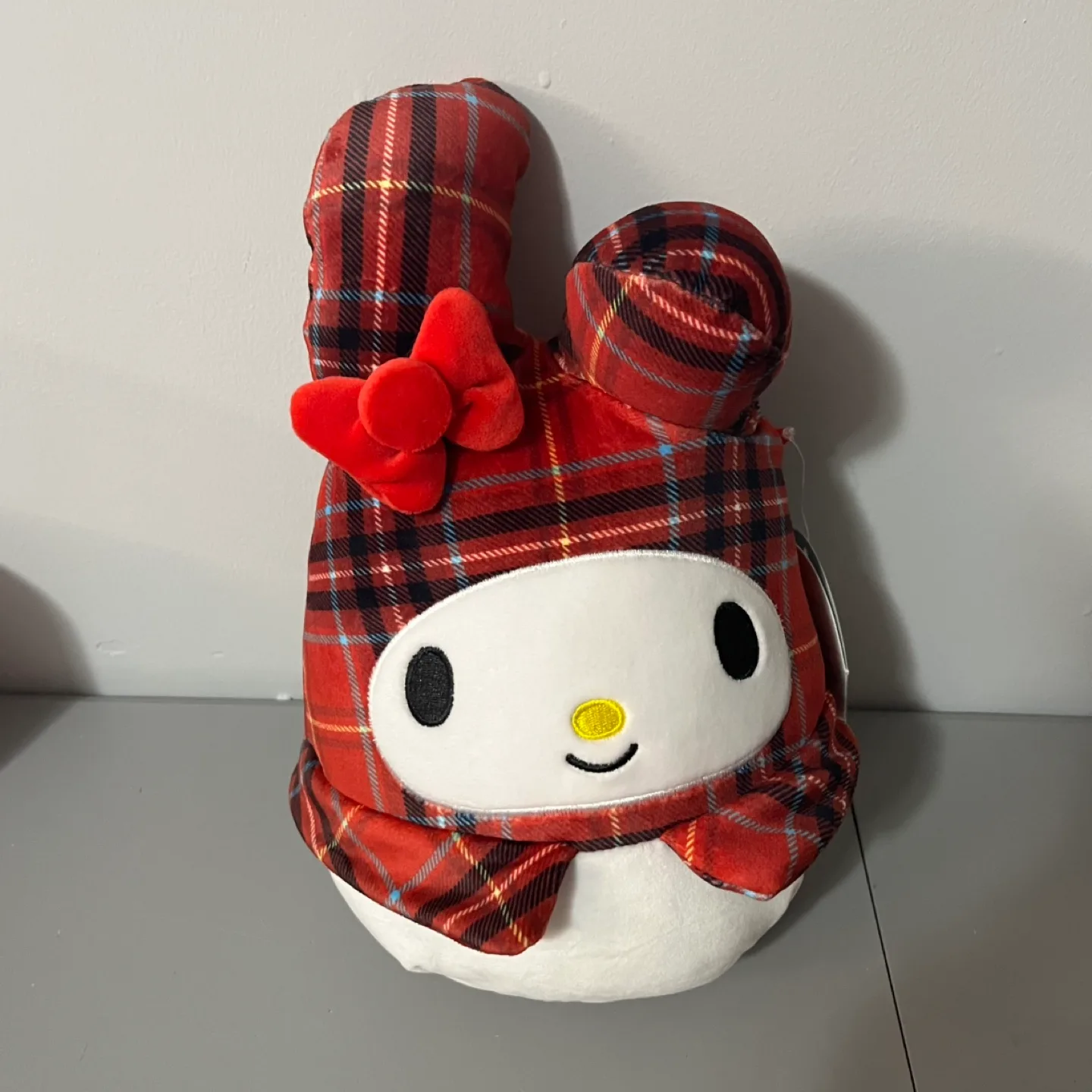 My Melody Plaid Stuffed Animal thumbnail
