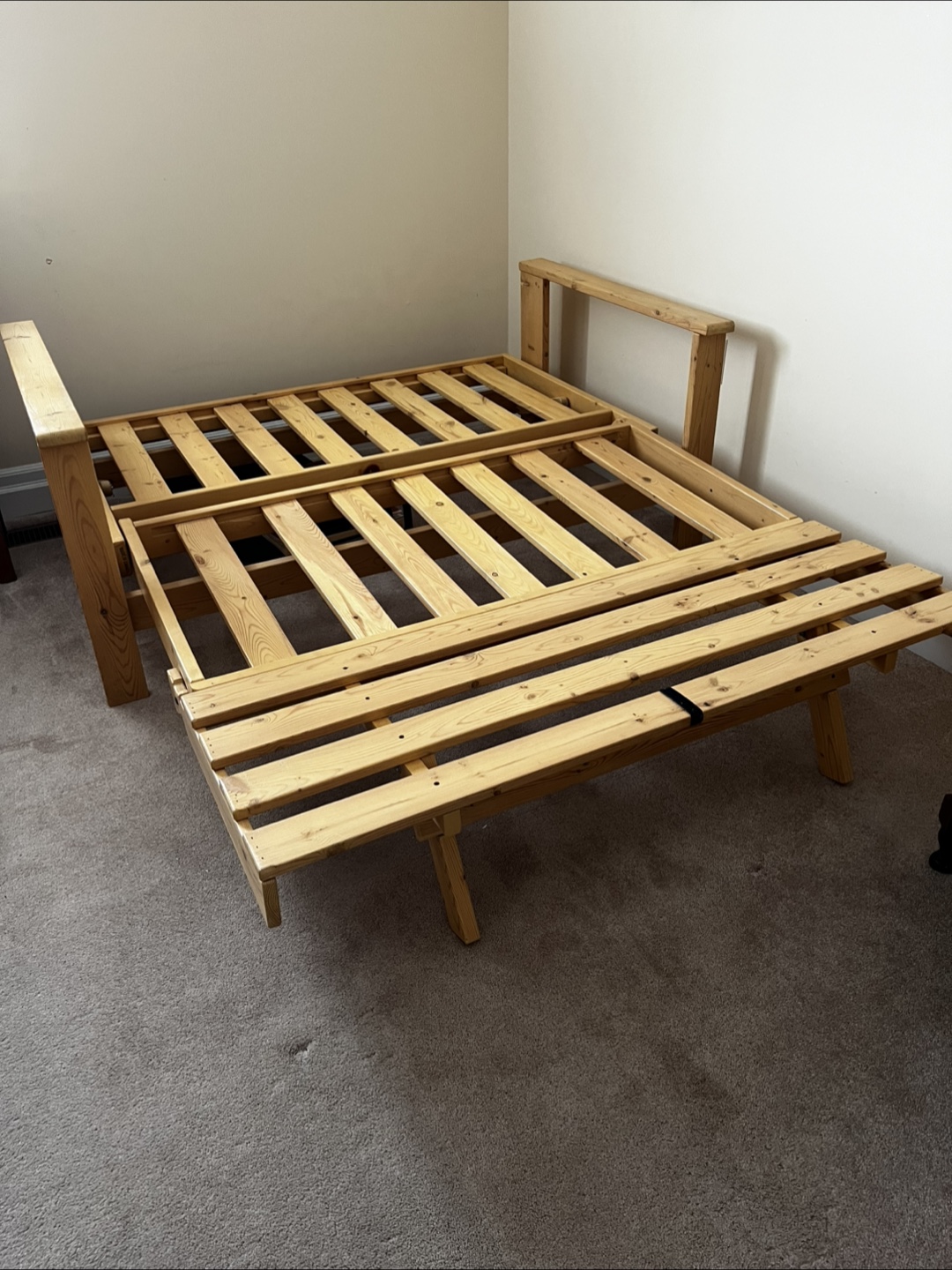 Futon Frame and Mattress - photo 5