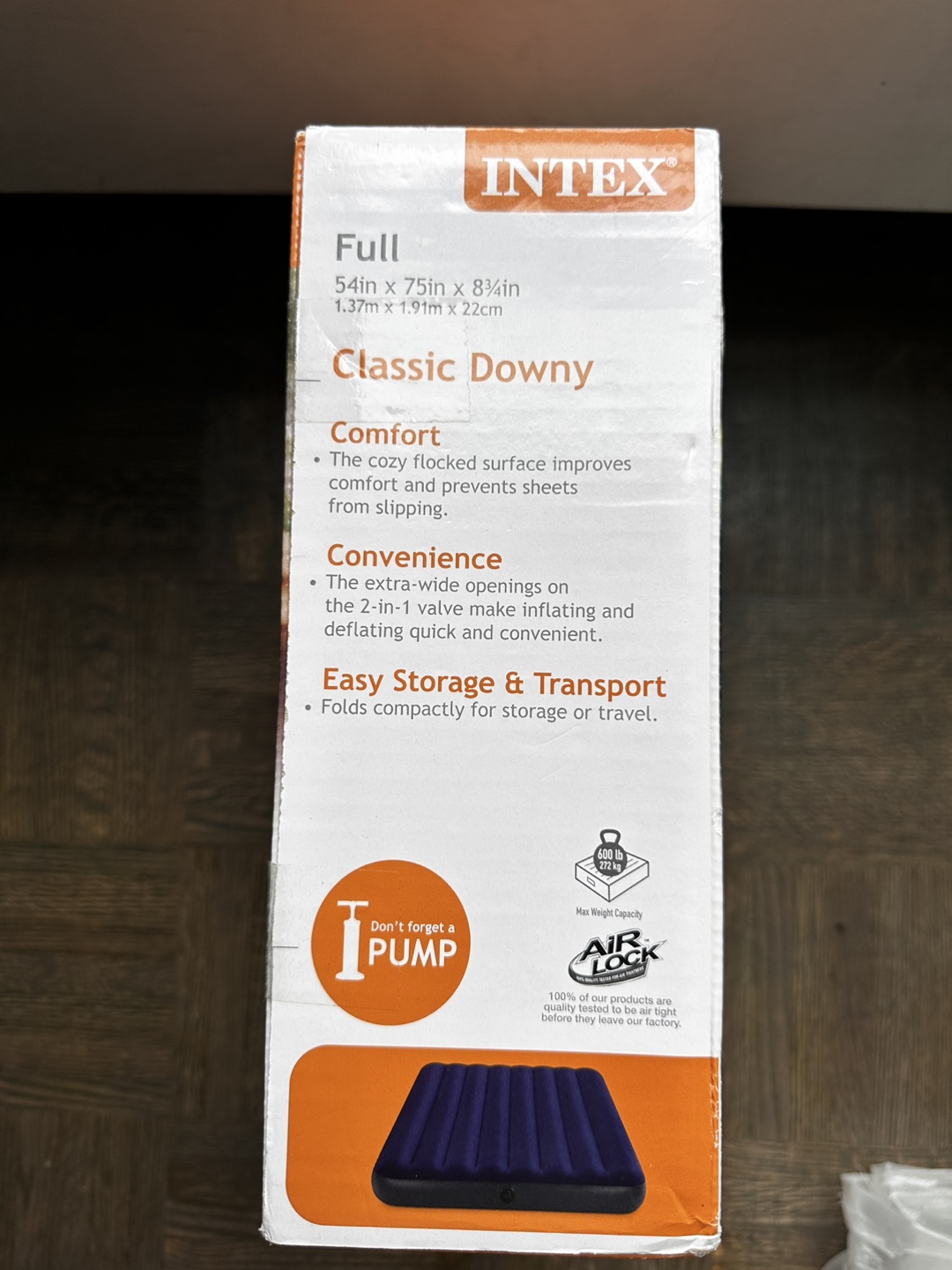 Intex Classic Downy Full Airbed - photo 2