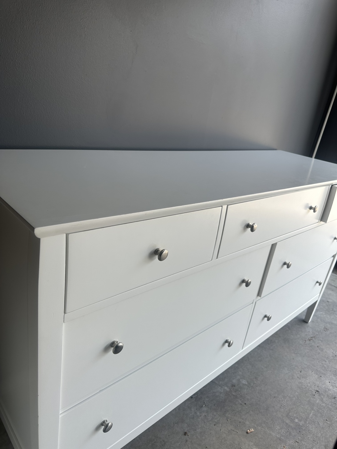 Crate & Barrel Mason 64" White 7-Drawer Dresser - photo 3