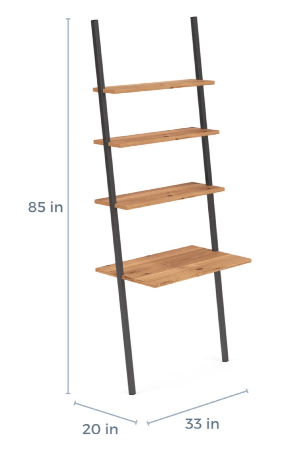 Room & Board Leaning Desk / shelf Set - photo 4