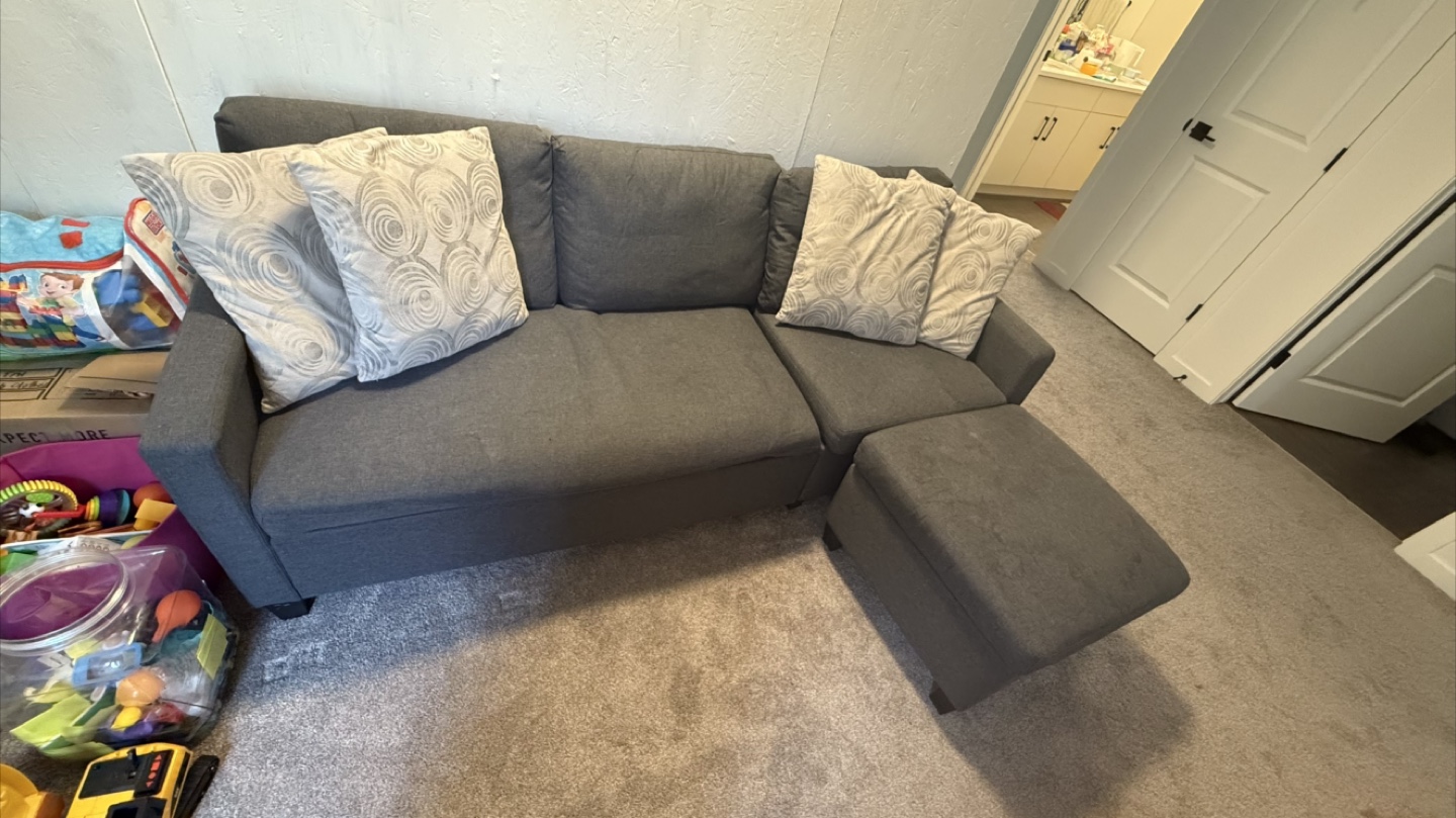 Sectional Sofa with Ottoman - photo 2