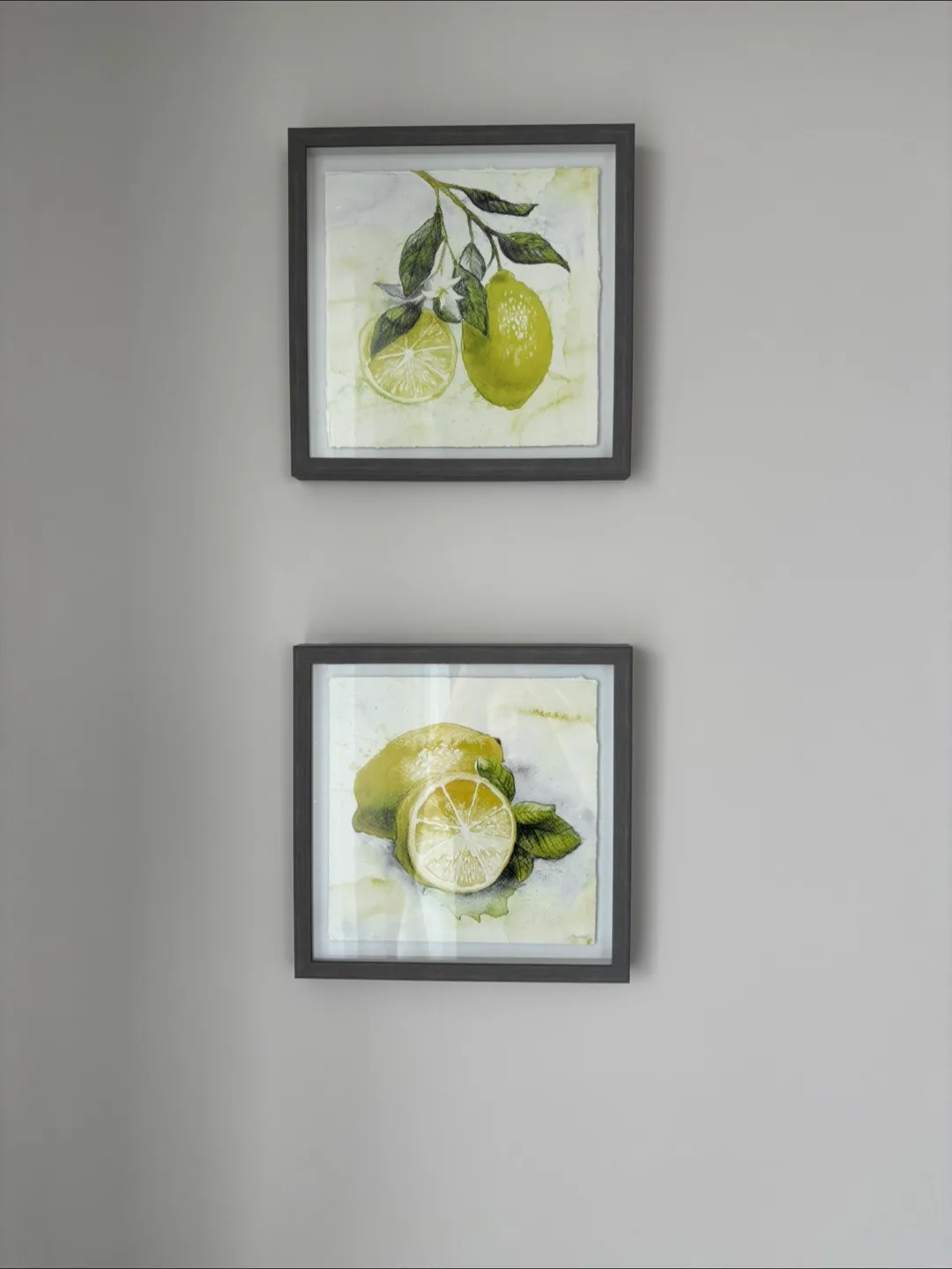 Wall decor - Set of Two Lemon Art Prints thumbnail