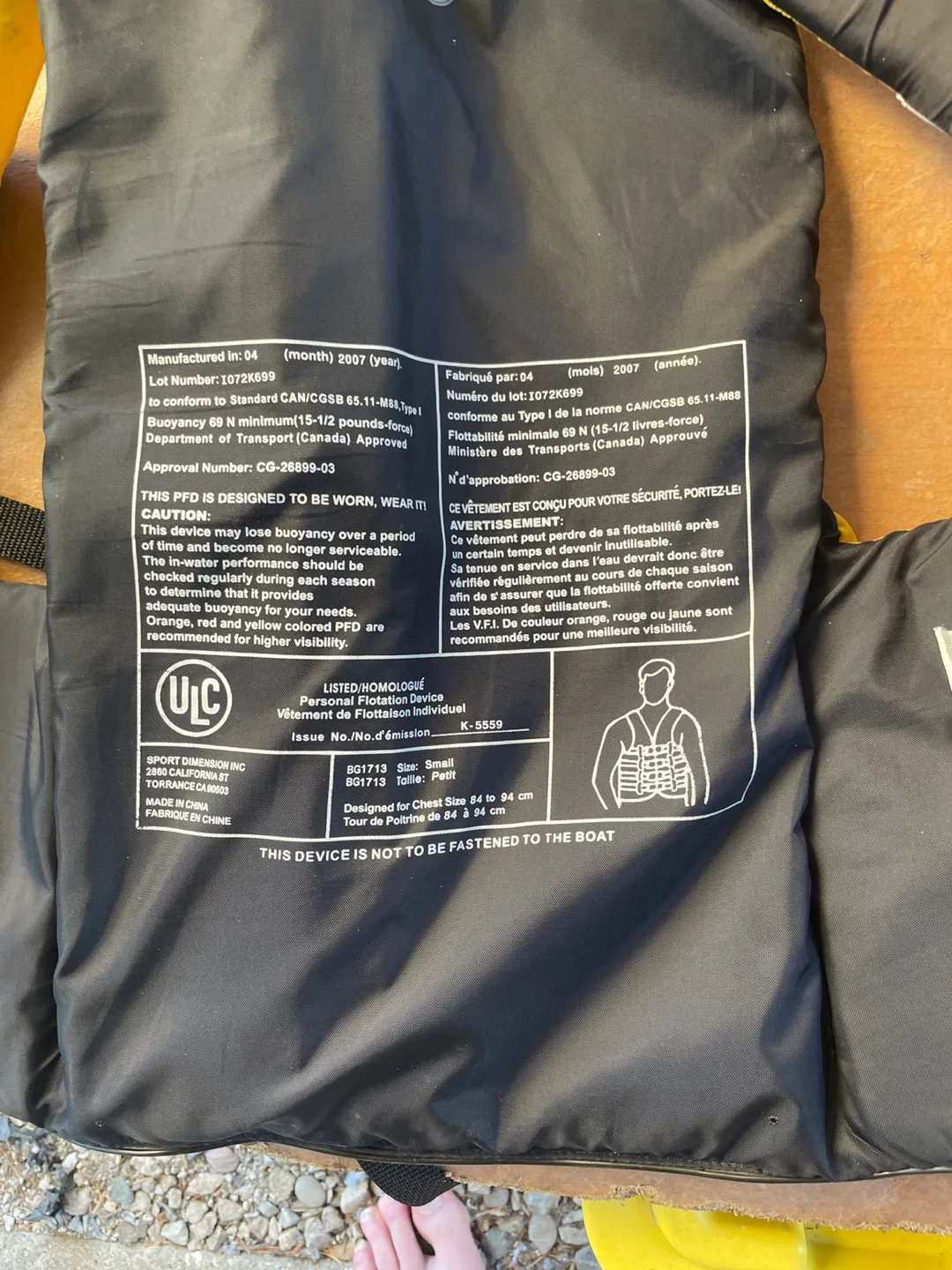 Fluid Life Jackets size Small (Adult) image indicator(2)