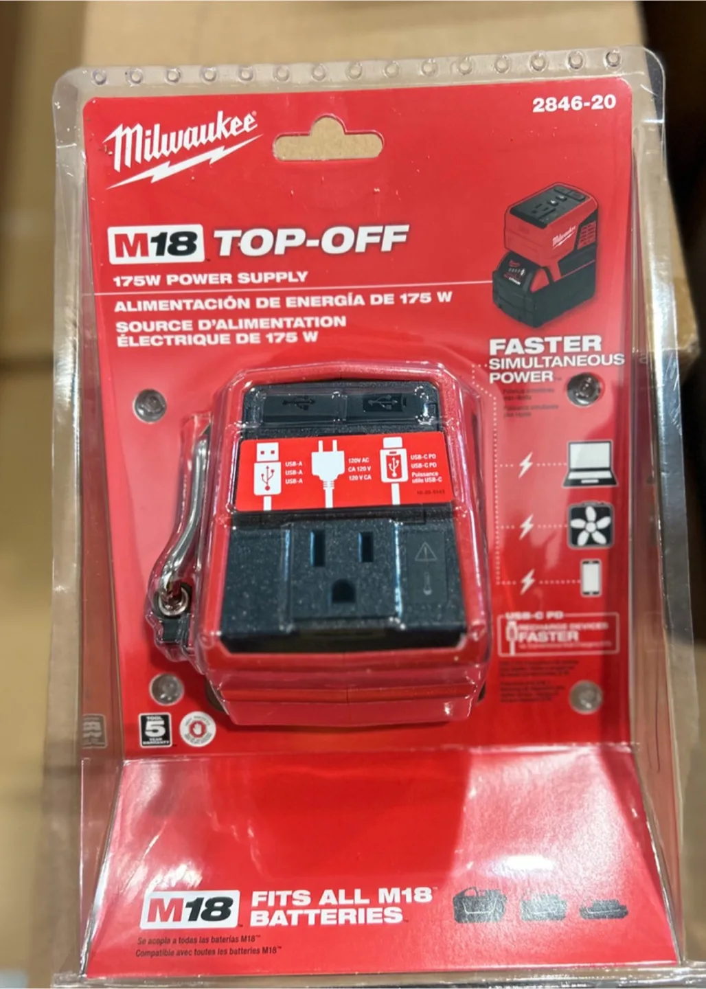 Brand New 18V M18 Lith-Ion Brushless Cordless 175-Watt Powered thumbnail