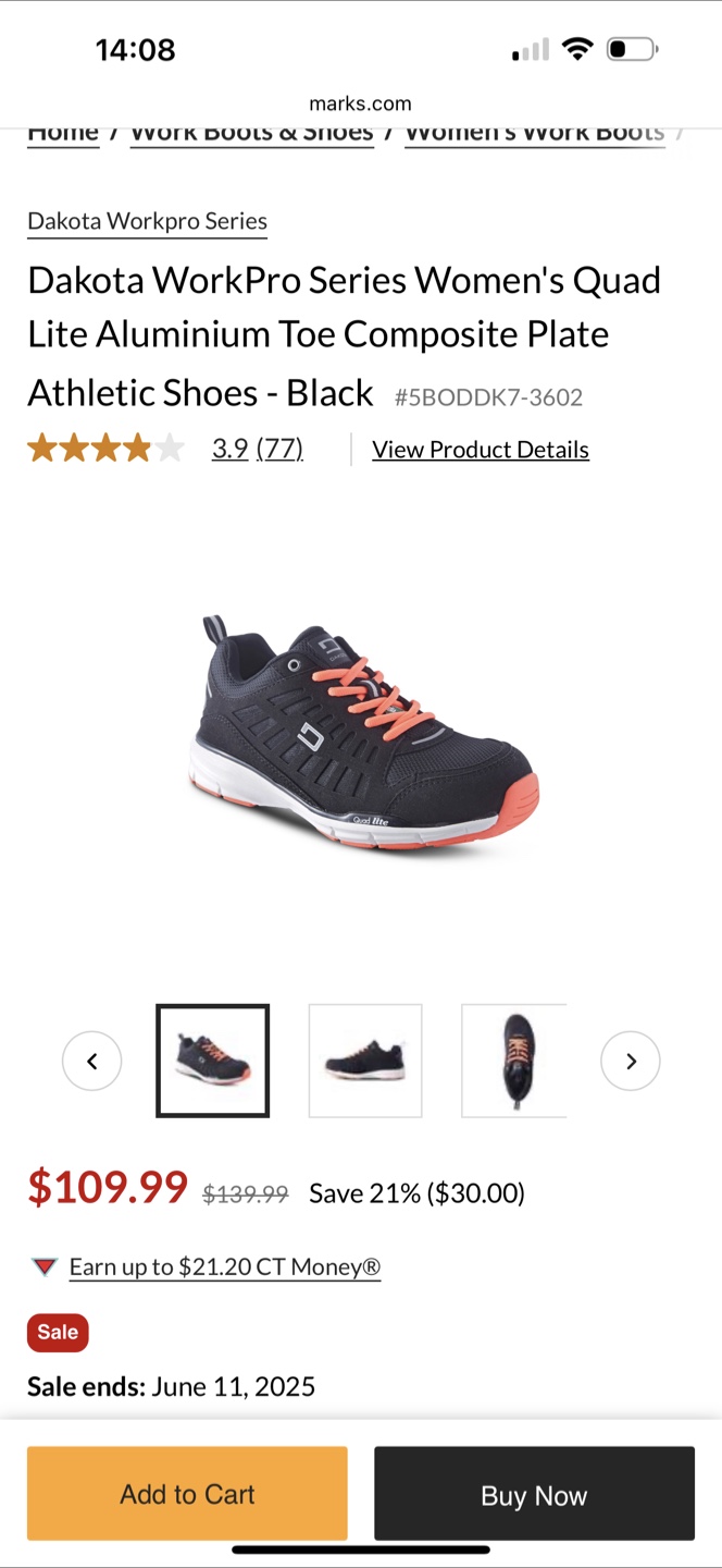 Dakota WorkPro Series safety shoes - photo 5