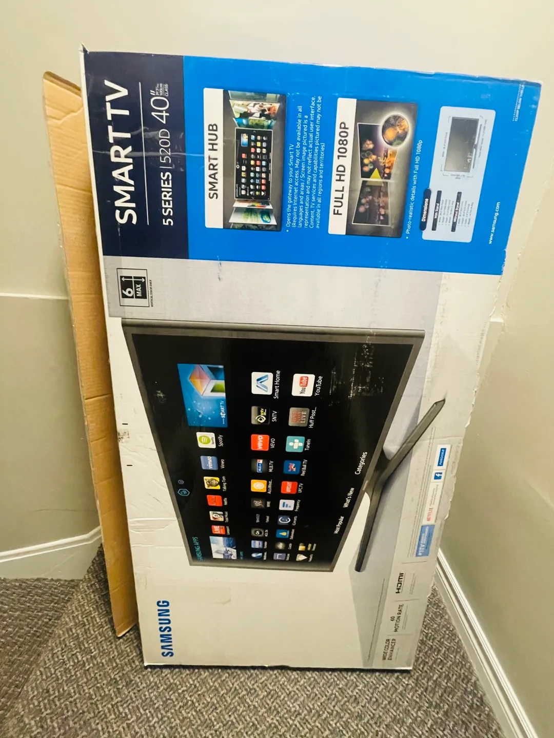 Samsung Smart TV 40 inch thumbnail