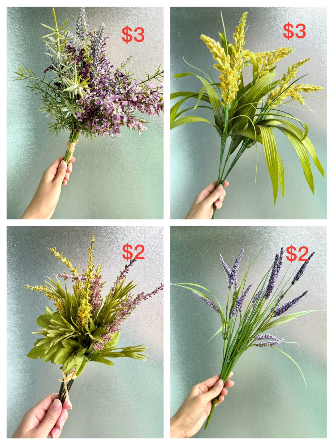 Assorted Artificial Bouquets