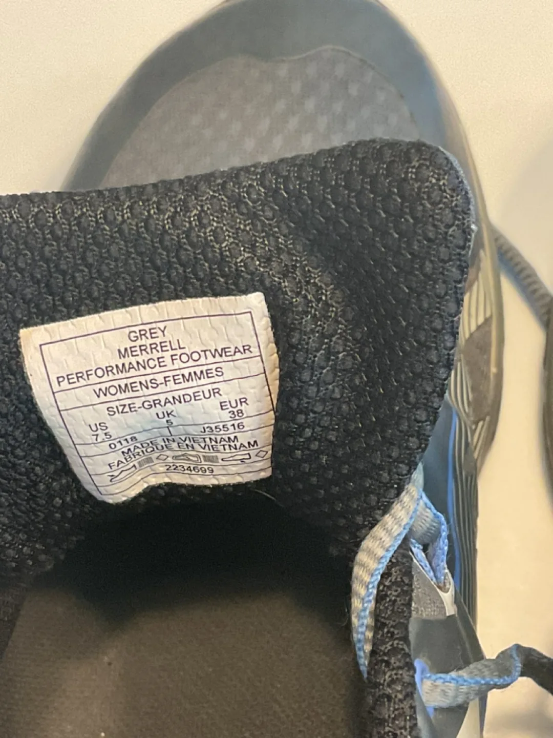 Merrell Grey Performance Footwear - Women's image indicator(5)