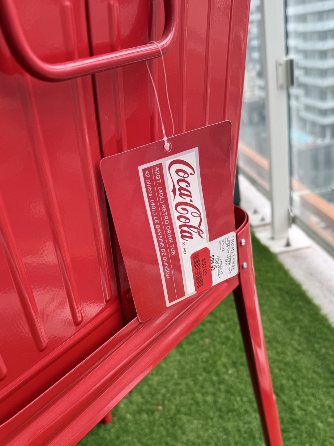 Coca-Cola Retro Drink Tub - photo 2