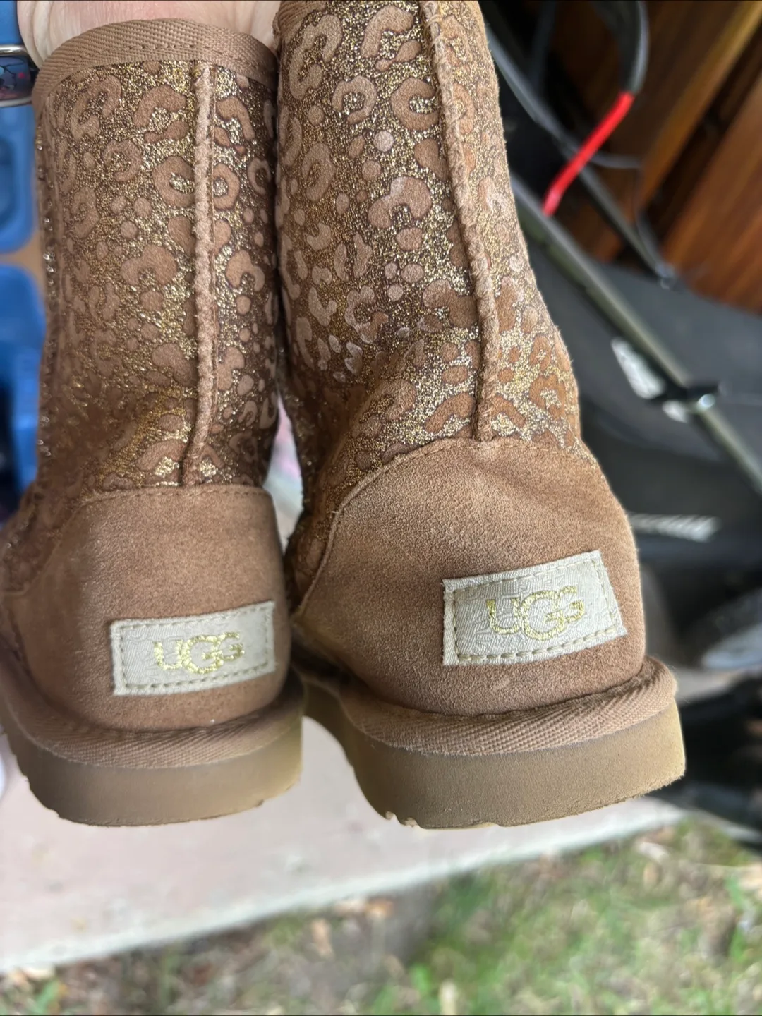 Ugg Leopard Print Boots thumbnail