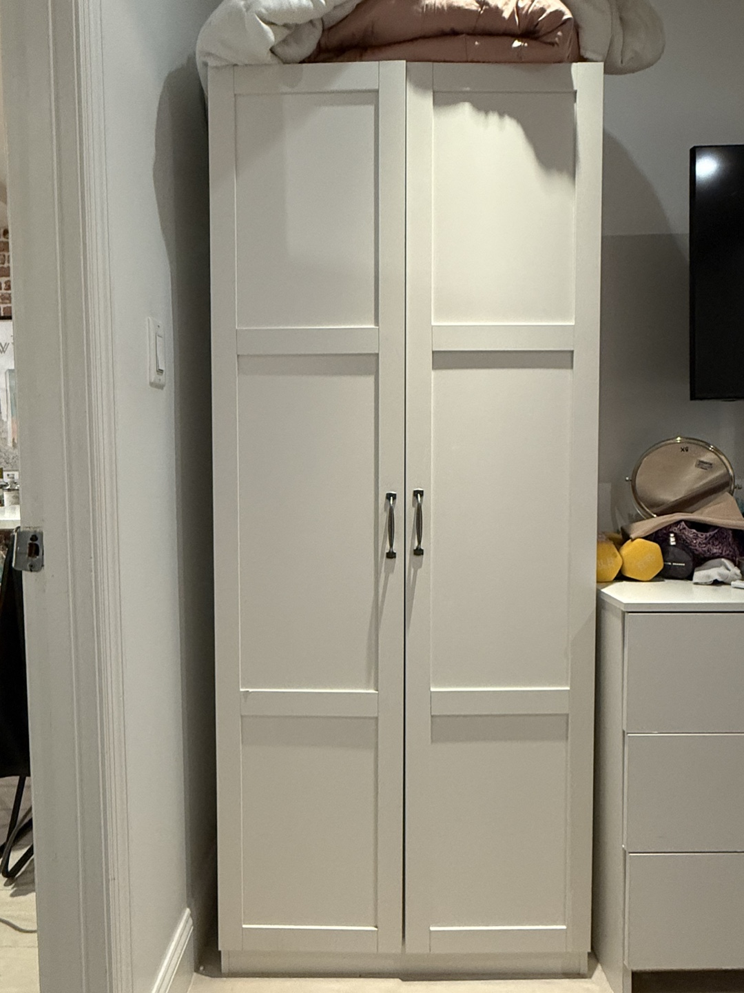 White Storage Cabinet