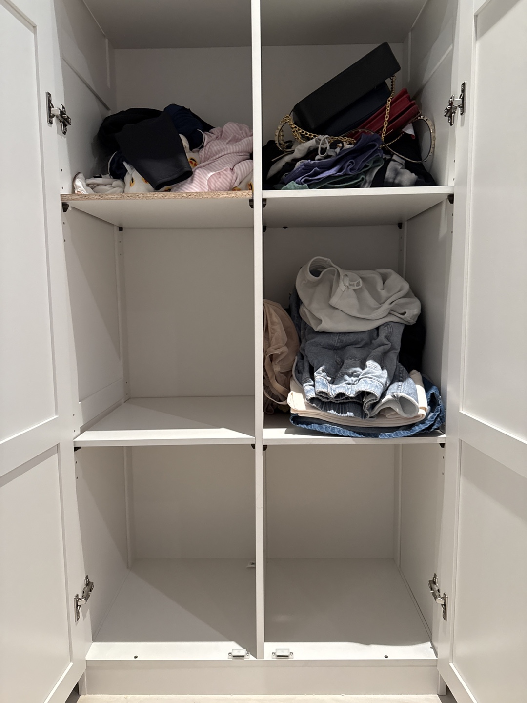 White Storage Cabinet - photo 4