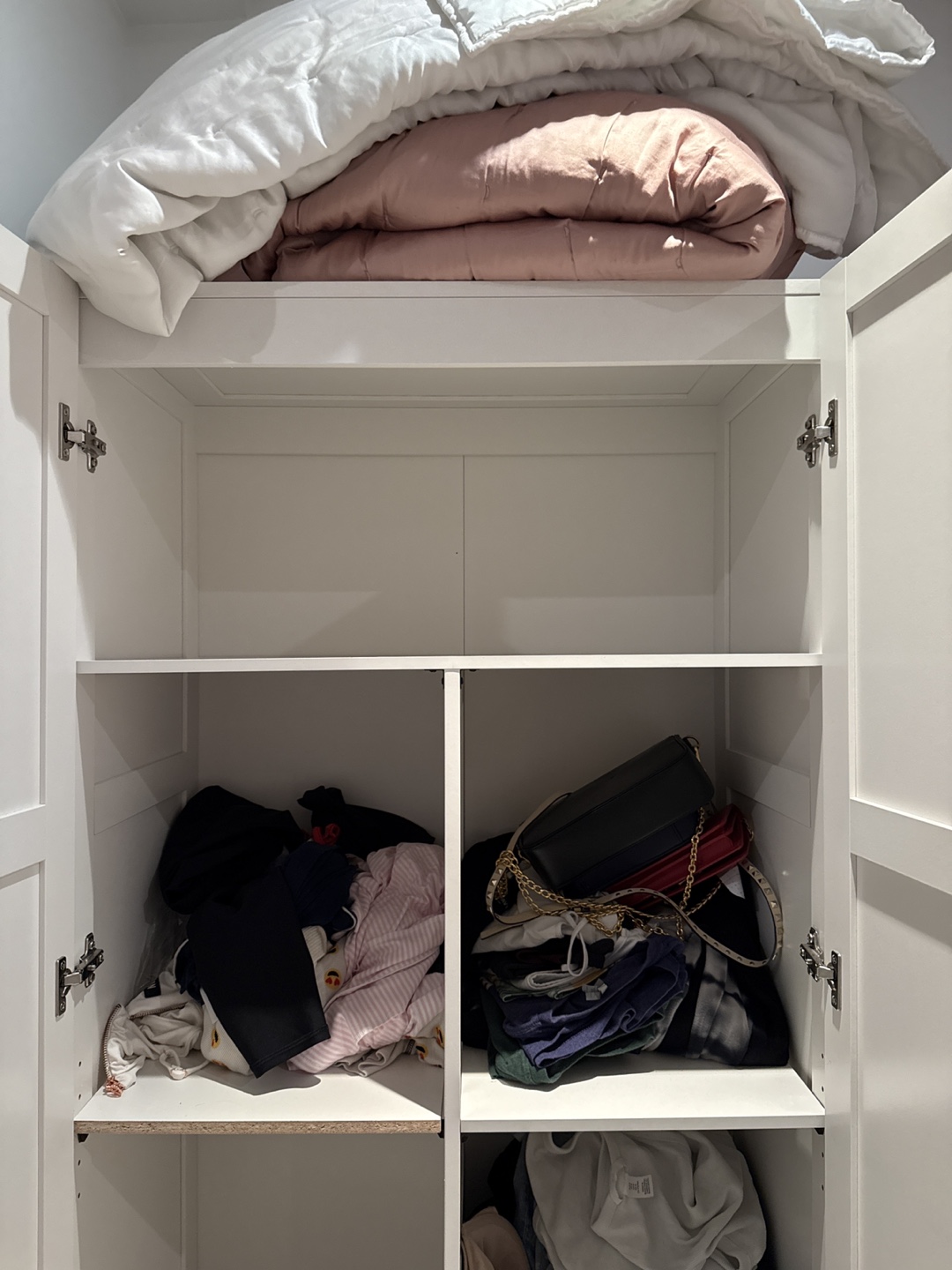 White Storage Cabinet - photo 3